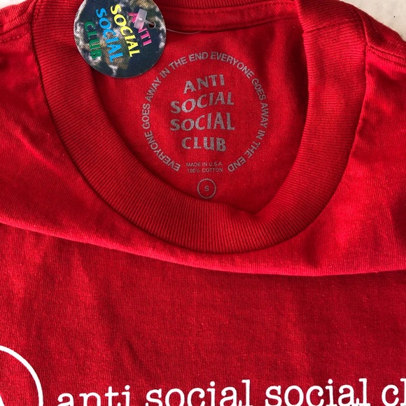 NWT Authentic Anti Social Social Club Tee - Picture 11 of 13
